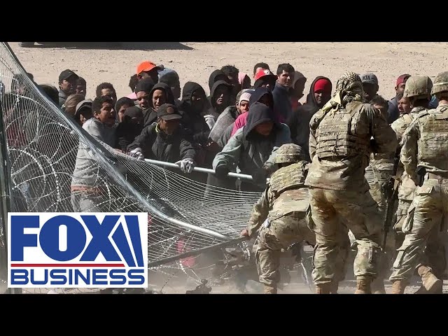 SHOCKING VIDEO: Texas rep reacts to migrants storming the border