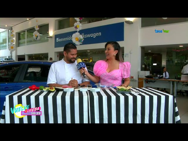 Desde Volkswagen Veracruz el chef Josúe Elvira nos preparó un ceviche de atún.