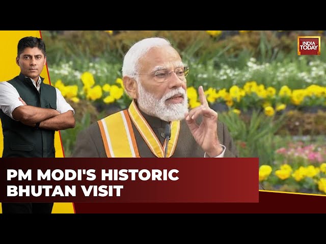 ⁣PM Narendra Modi's Historic Visit to Bhutan: A Series of Firsts | India Today News