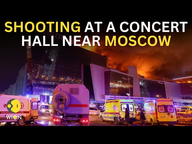 Russia LIVE: Gunmen kill at least 40 in attack at concert hall near Moscow | WION LIVE