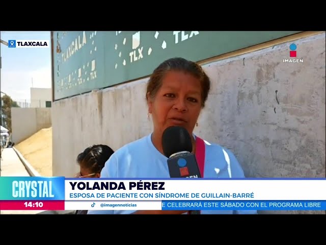 El esposo de Yolanda Pérez presentó los síntomas del síndrome de Guillain-Barré