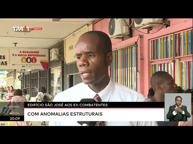 Edifício São José aos Ex-Combatentes - Moradores devem abandonar os apartamentos