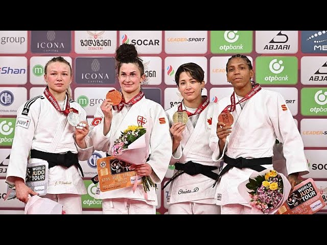 La Géorgie remporte l'or lors de la première journée du Grand Chelem de Judo à Tbilissi