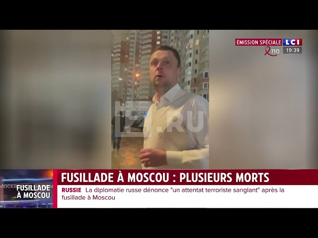 Fusillade à Moscou : plusieurs morts