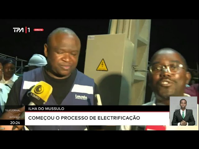 Ilha do Mussulo - Começou o processo de electrificação