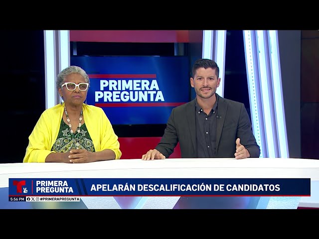 Primera Pregunta: ¿En qué queda la alianza tras la descalificación de candidatos?