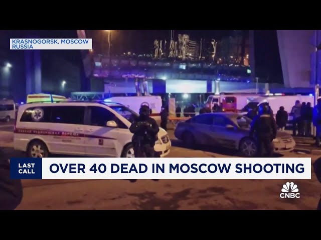 More than 40 people dead in Moscow shooting