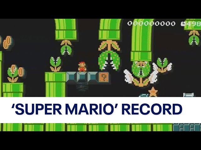 Team of gamers chasing a 'Super Mario' record