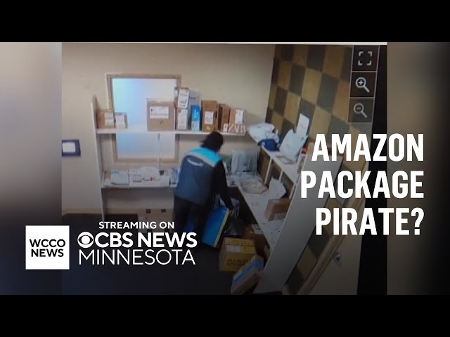 "Delivery drivers" caught stealing packages from apartment mailroom