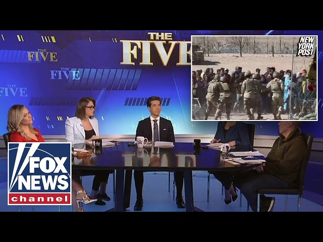 ‘The Five’: Anarchy ensues after 100+ migrants charge border