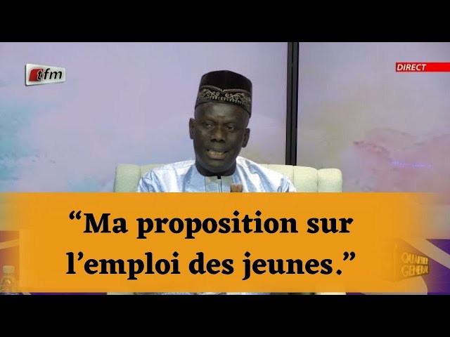 Emploi des jeunes - Quelles solutions Malick Gackou apportera t-il?