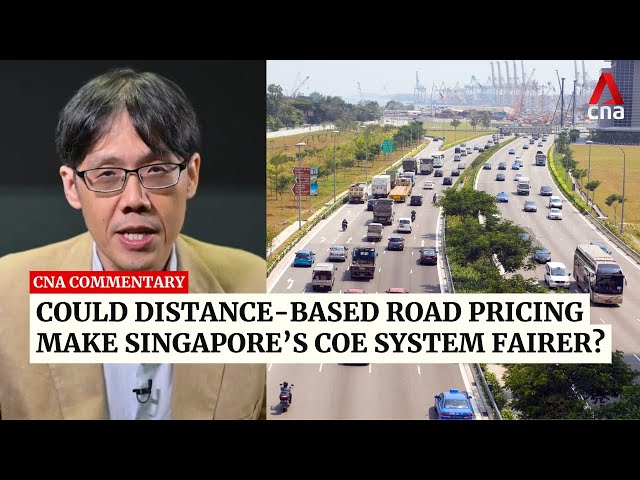 ⁣Could distance-based road pricing make Singapore's COE system fairer? | Commentary