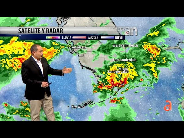 Miami bajo alerta de inundaciones, vientos con ráfagas y tornados hasta el sábado por la tarde