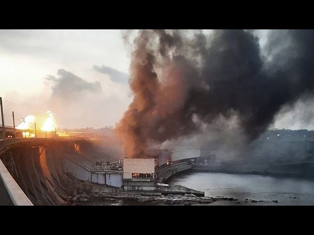 Al menos cinco muertos y graves daños materiales tras el ataque ruso a la central de Dnipro