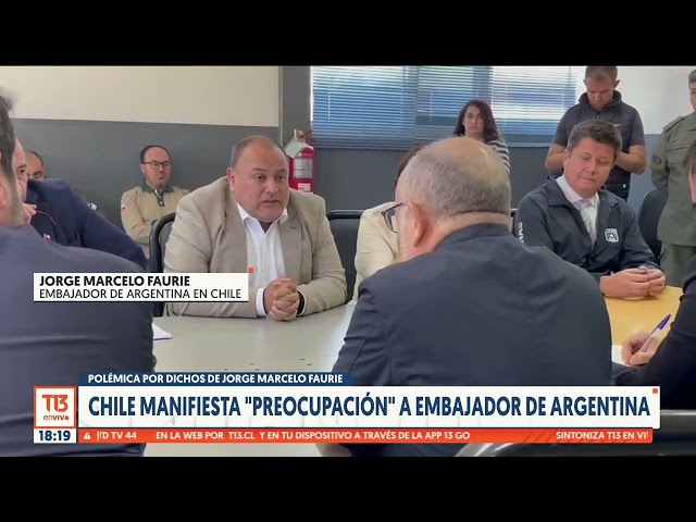 Descargos del embajador de Argentina tras "preocupación" de Chile