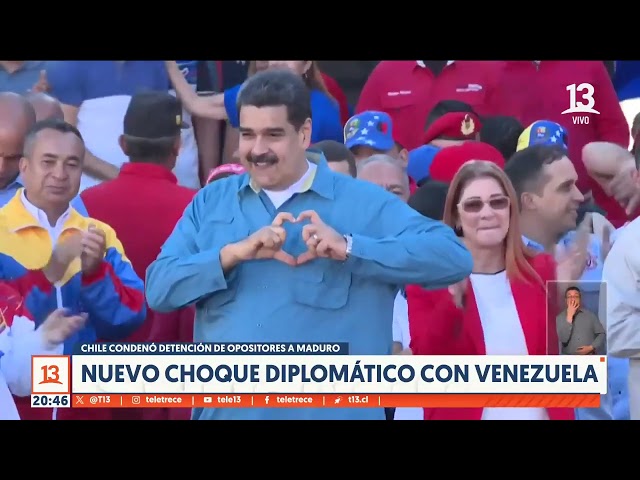 Choque diplomático entre Chile y Venezuela: Cancillería condenó detención de opositores de Maduro