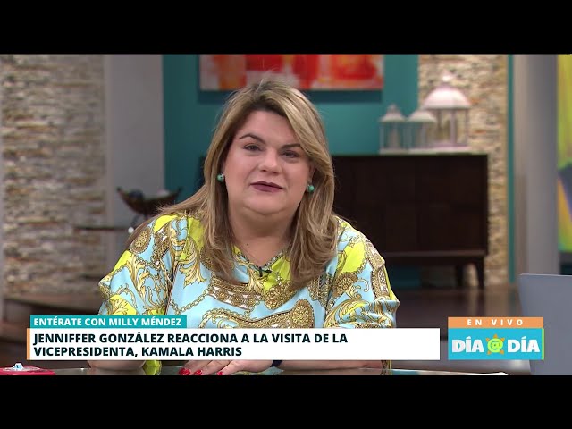 Jenniffer González dice que se le pudo "sacar más provecho" a la visita de kamala Harris