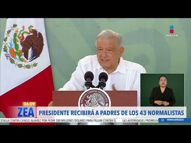 López Obrador recibirá a los padres de los 43 con o sin sus abogados