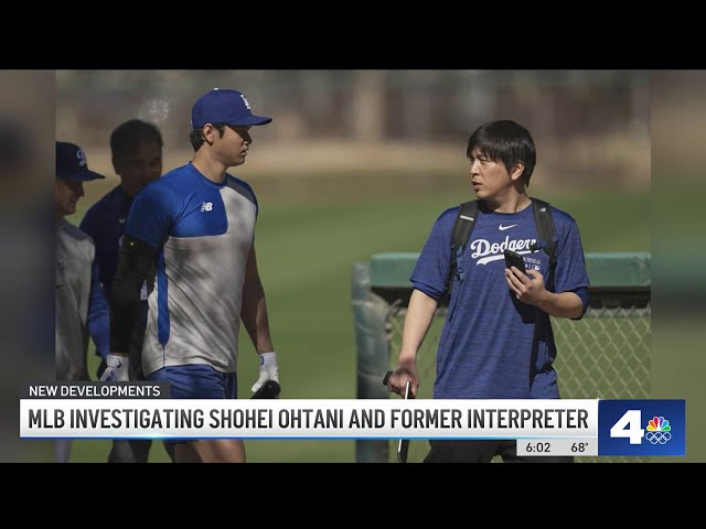 MLB investigates Ohtani and former interpreter