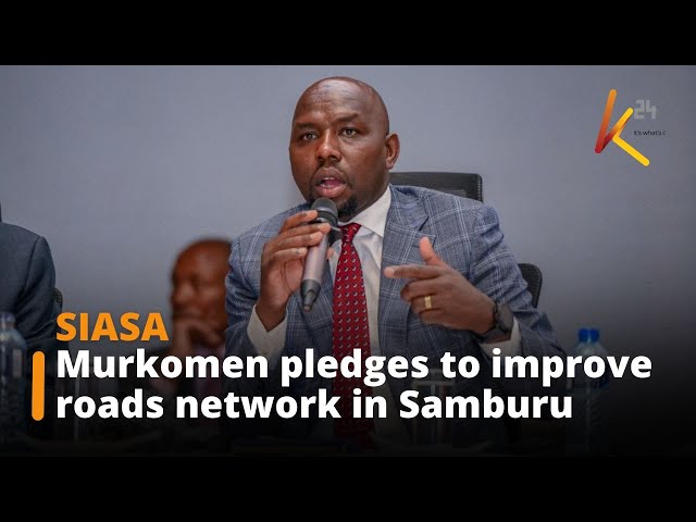 ⁣CS Murkomen pledges to  improve road network in Samburu