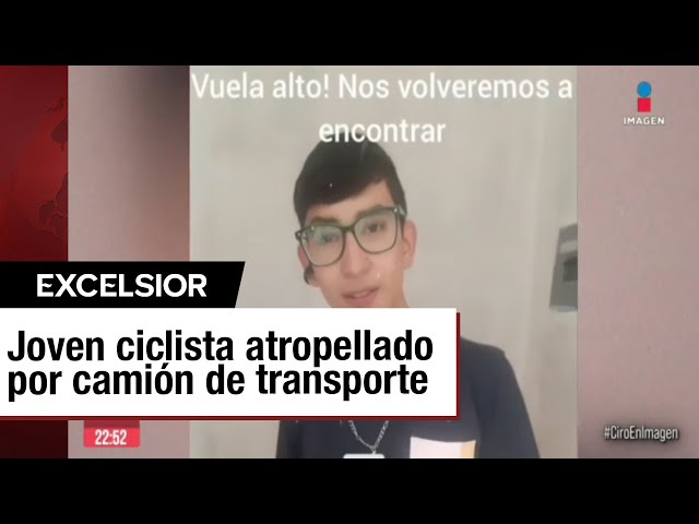 Colocan bici blanca por muerte de ciclista; suspenden ramal