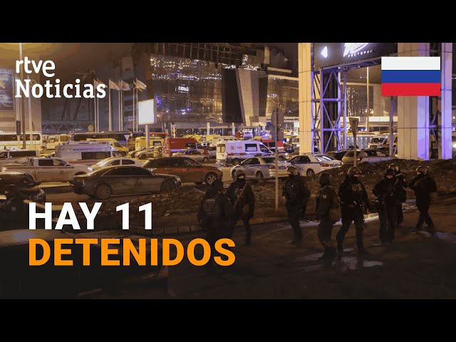 RUSIA: MÁS de 90 MUERTOS en el ATENTADO en una la SALA de CONCIERTOS cerca de MOSCÚ | RTVE