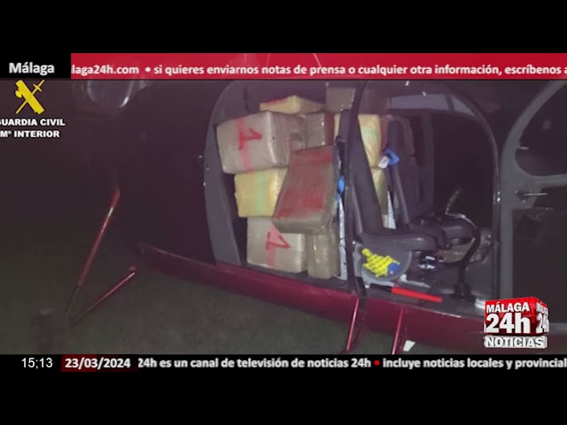 Noticia - Desarticulada una banda criminal que realizaba 'narcovuelos' con helicópteros