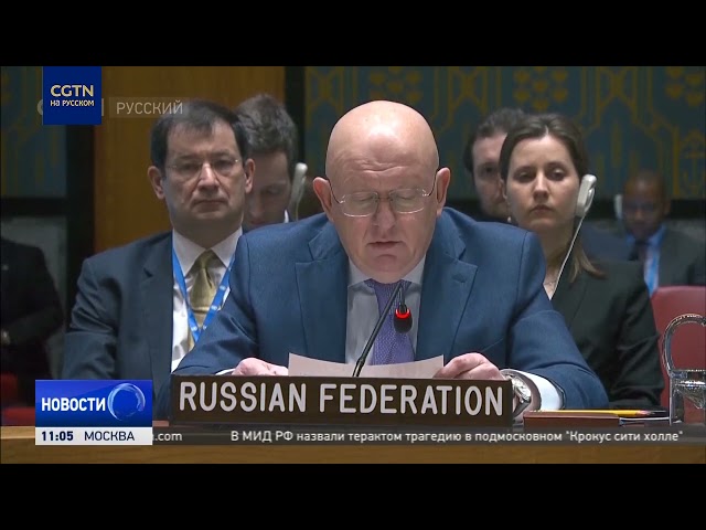 ⁣Россия и Китай заблокировали в СБ ООН американский проект резолюции по Газе