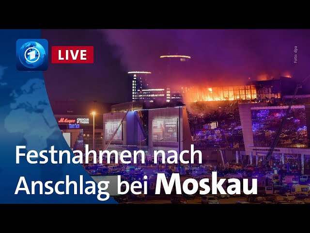 Moskau: Festnahmen nach IS-Anschlag auf Crocus City Hall