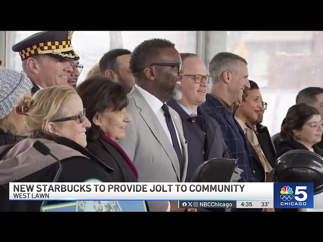 Starbucks breaks ground at West Lawn property vacant for 40 years