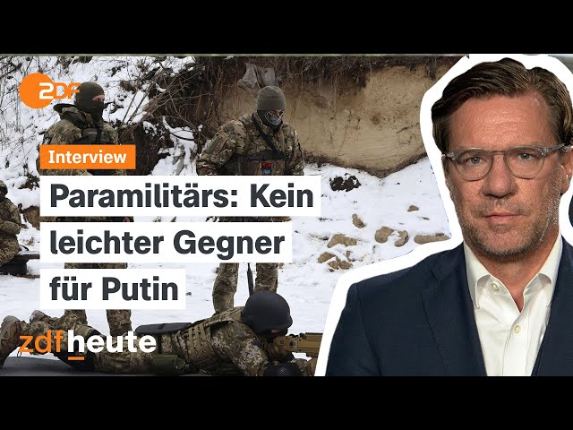 ⁣Pro-Ukrainische Paramilitärs: Gefahr für Putin? | ZDFheute Live