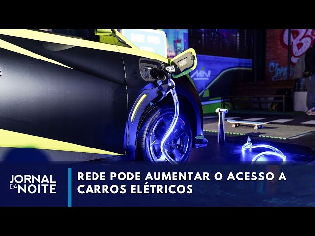 Brasil deve ganhar novos pontos de recarga de carros elétricos | Jornal da Noite