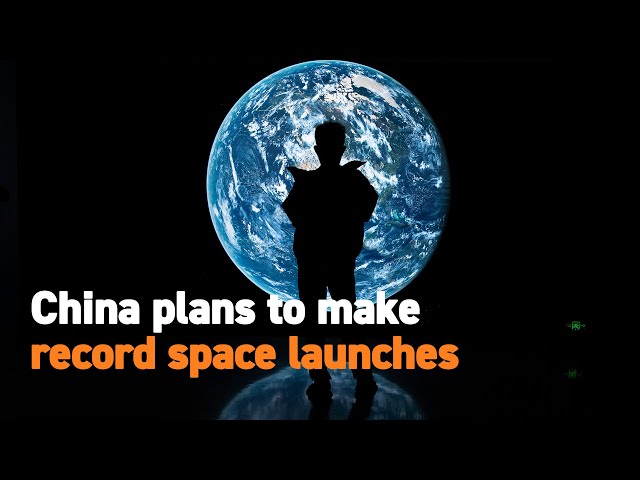 China plans to make record space launches