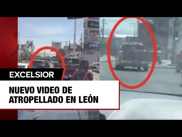 Nuevo VIDEO de atropellado en León