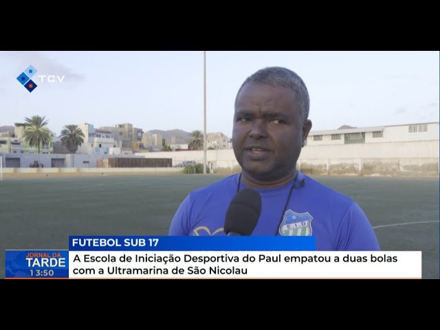 Escola de Iniciação Desportiva do Paul empatou a duas bolas com a Ultramarina de São Nicolau