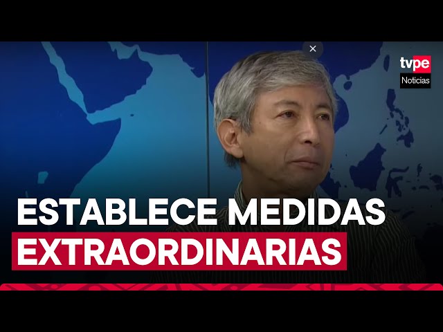 MEF establece medidas extraordinarias en materia económica