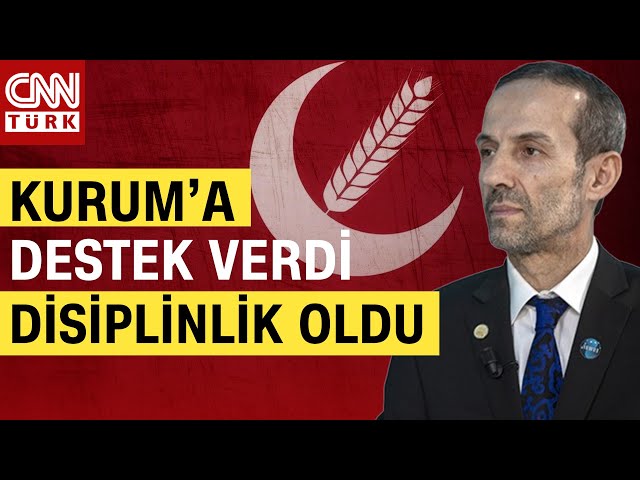 İpler Gerildi...Yeniden Refah, Murat Kurum'a  Destek Veren Abdurrahman Akyüz'ü Disipline S