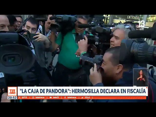 "La caja de Pandora": Hermosilla declara en Fiscalía