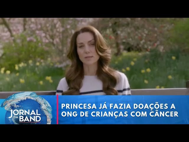 Princesa Kate pede privacidade após revelar que está com câncer | Jornal da Band