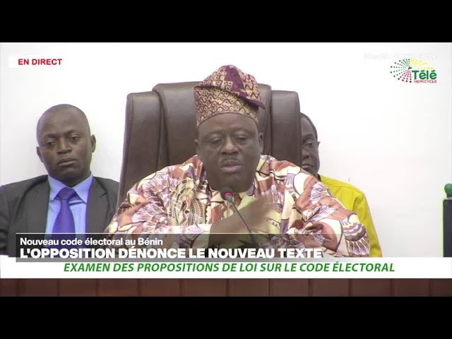 L'opposition béninoise fustige l'adoption du nouveau code électorale. • FRANCE 24