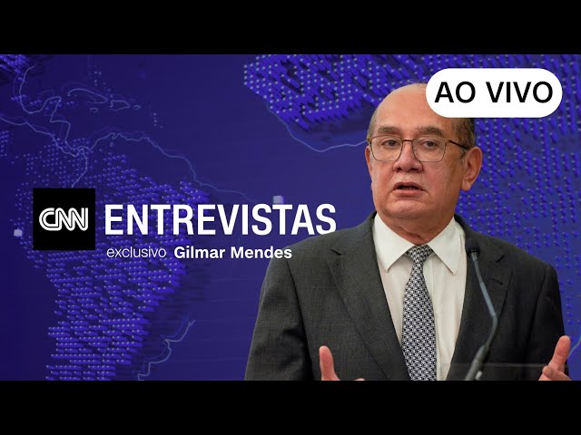 AO VIVO: CNN ENTREVISTAS COM GILMAR MENDES | 23/03/2024