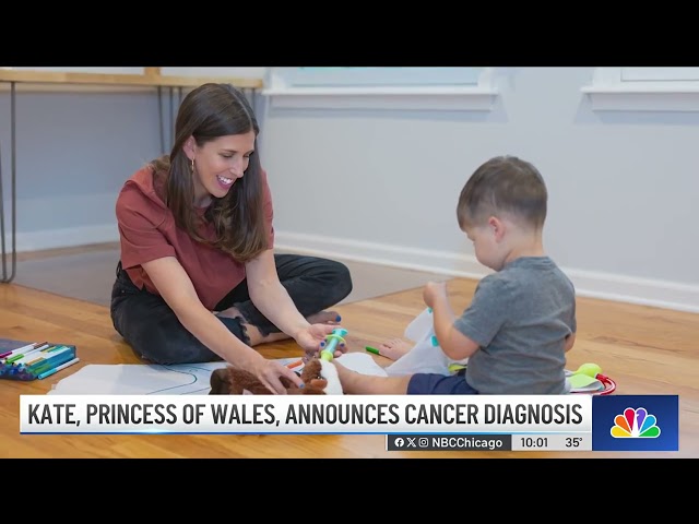 Child life specialist shares advice for talking to kids about cancer following Princess Kate's.