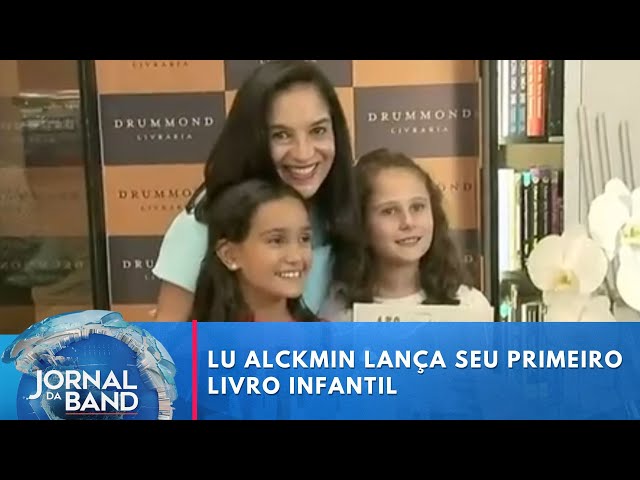 Lu Alckmin lança livro infantil em São Paulo | Jornal da Band