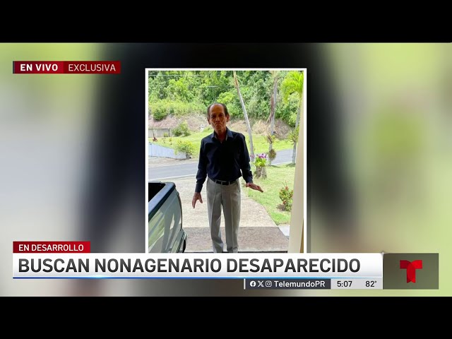 Buscan a nonagenario desaparecido: salió a su finca y no regresó