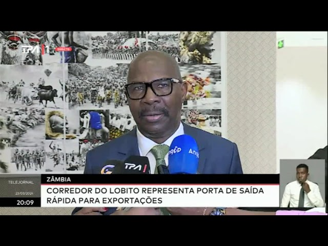 Zâmbia - Corredor do Lobito representa porta de saída rápida para exportações