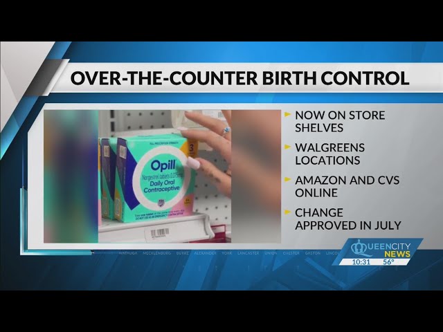 First over-the-counter birth control now available nationwide