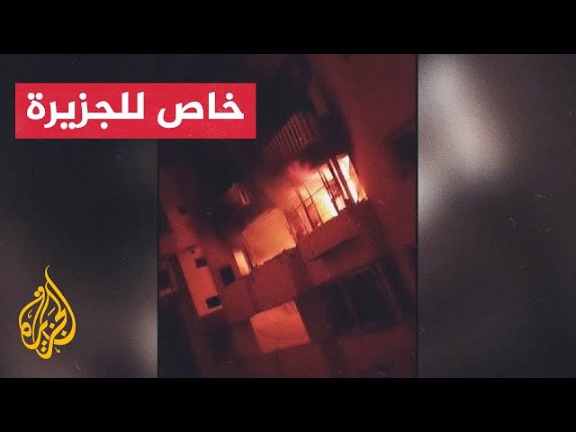 شاهد| حرائق بمحيط مجمع الشفاء الطبي بعد قصف إسرائيلي بالقنابل الحارقة