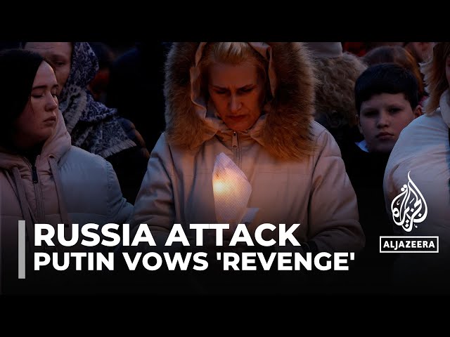 Putin vows 'revenge': Russians mourn dozens of victims