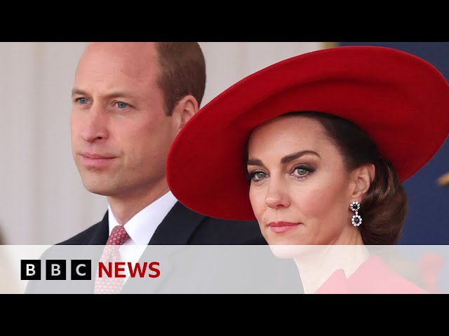 William and Kate 'enormously touched' by public support | BBC News