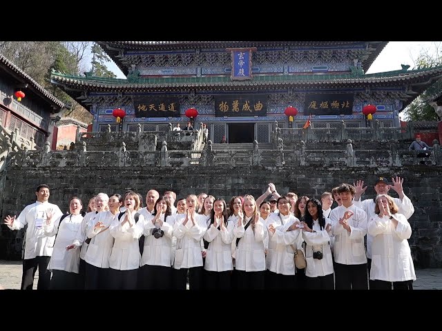 GLOBALink | U.S. teens explore China's Wudang Mountains, embrace Tai Chi experience